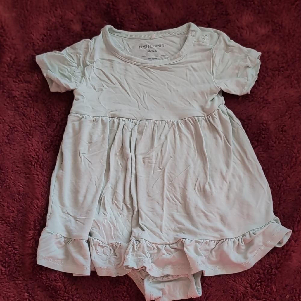 Posh Peanut Mint Green Twirl Bodysuit